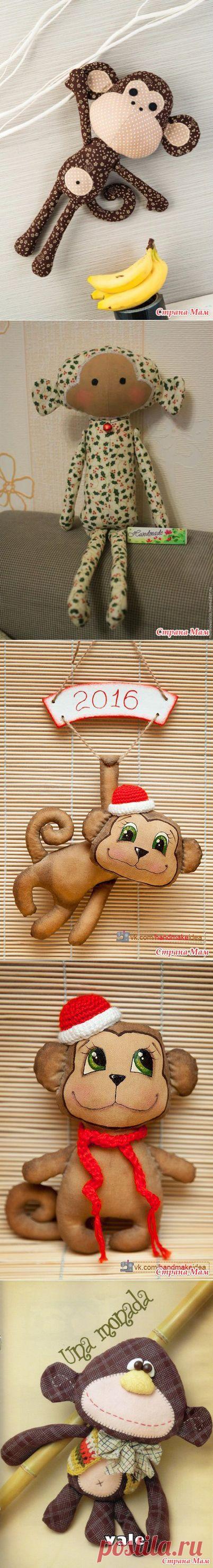 . Обезьяны! Выкройки! - Игрушки своими руками - Страна Мам