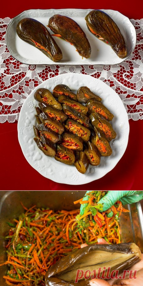 Маринованные баклажаны