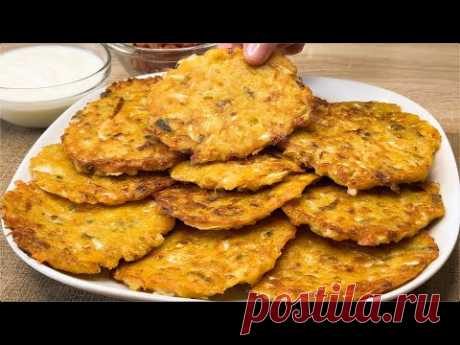 Картошка с капустой вкуснее мяса! Просто натрите картошку! Легкий рецепт.