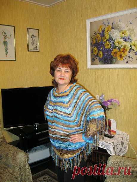 И задумала я связать пончо...))) | ЖЕНСКИЙ МИР