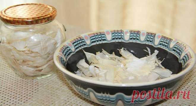 Чесночная шелуха продлевает молодость. — Копилочка полезных советов