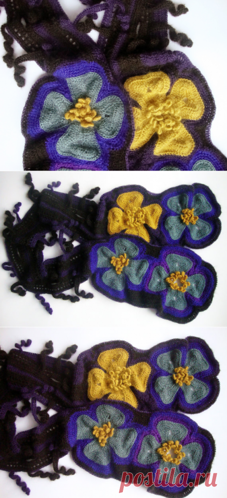 бесплатная доставка шарф от NataliaSamura на Etsy