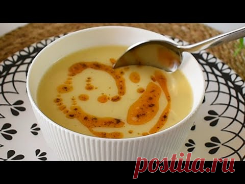 Суп яично-чечевичный с острым маслом