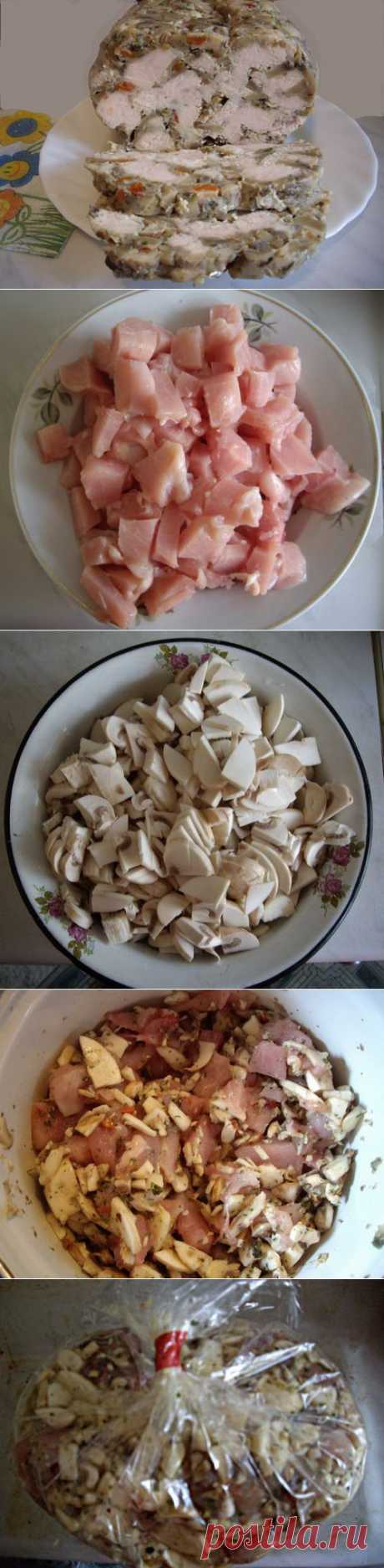 БУЖЕНИНА С ГРИБАМИ
