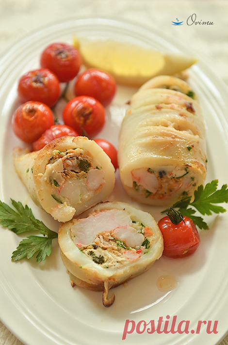 Праздничные кальмары - Foodclub &mdash; кулинарные рецепты с пошаговыми фотографиями — ЖЖ