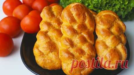 КОСИЧКИ ИЗ ПОМИДОР 🍅 _ ОЧЕНЬ ВКУСНО И ОРИГИНАЛЬНО! Мягкие, нежные БУЛОЧКИ