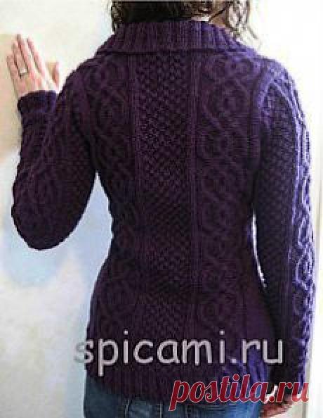 жакеты, кофта | Вязание спицами, крючком, уроки вязания