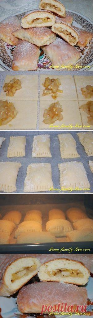Творожные кармашки - пошаговый рецепт с фотоКулинарные рецепты