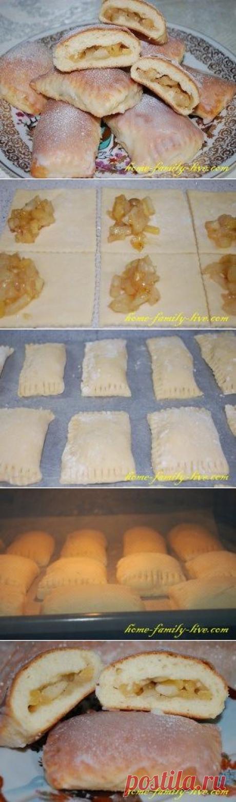 Творожные кармашки - пошаговый рецепт с фотоКулинарные рецепты
