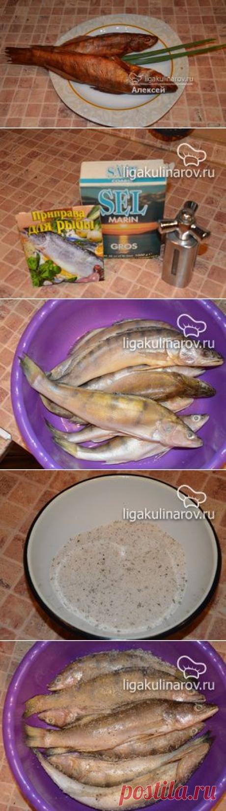 Судак горячего копчения