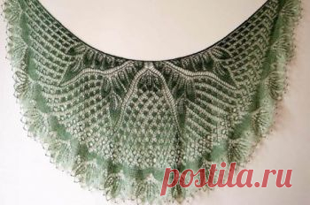 Шали спицами. 20 схем вязания шали спицами с описанием бесплатно на Knitka.ru