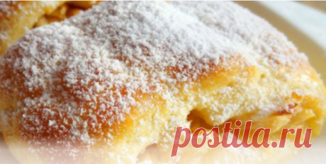 Нежные рулеты с яблоками