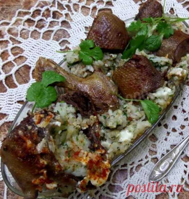 (+6) Польза кинзы для человека. Потрясающая утка с кинзой и рисом.