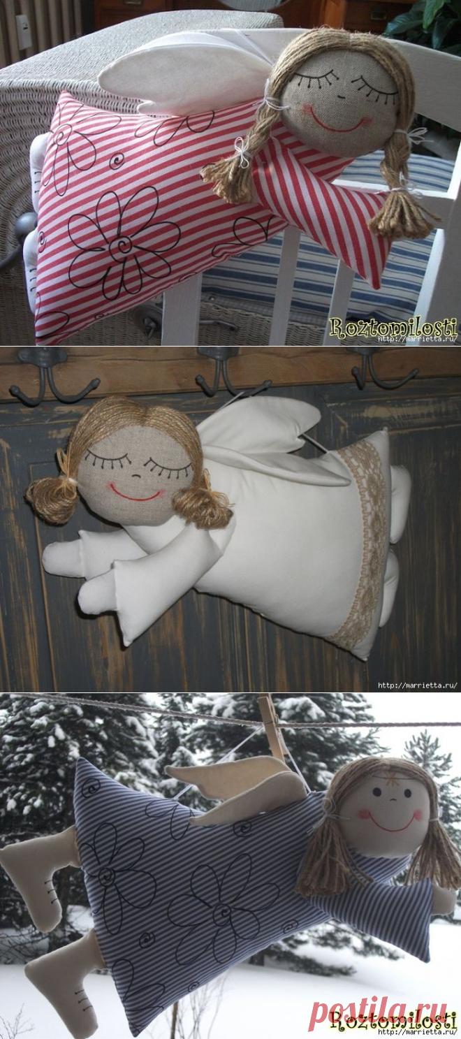 Подушки ангелы "святые Валентины")