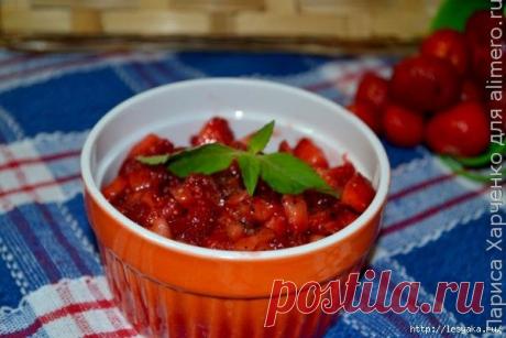 Острая клубничная сальса