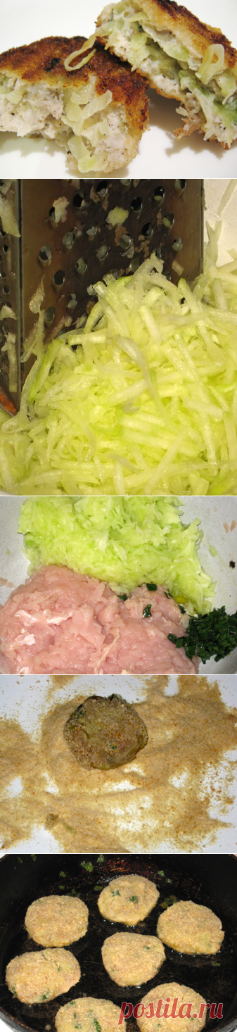 Куриные котлеты, рецепт