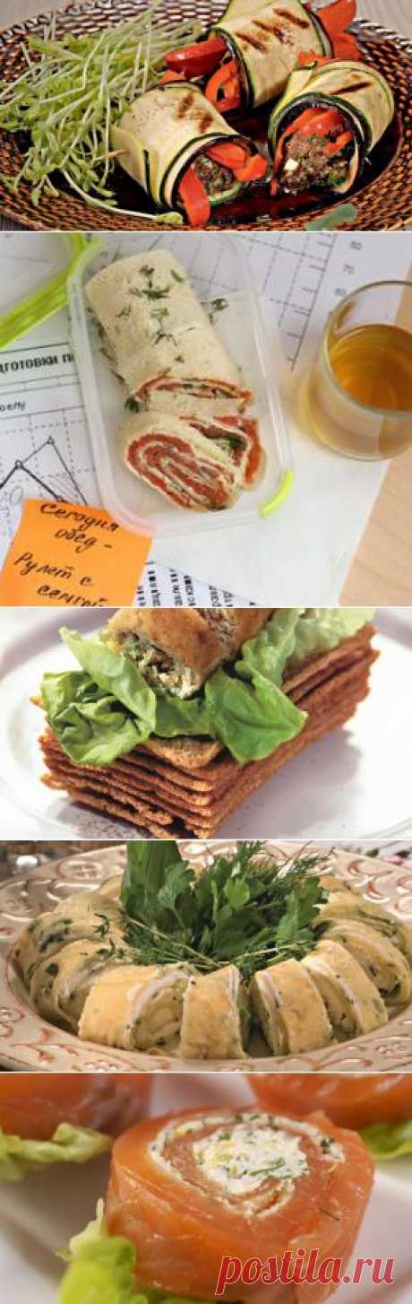 Рулеты для фуршета на Gastronom.ru