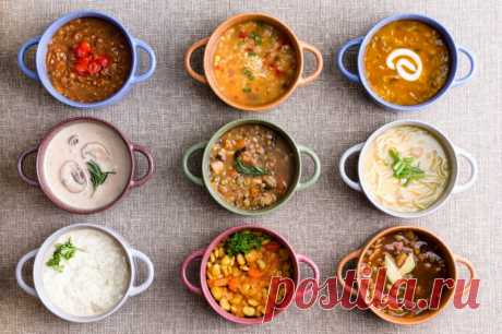 Вкусные домашние супы