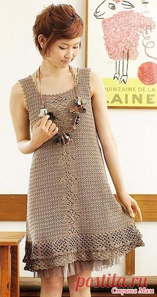 Сарафан. - Все в ажуре... (вязание крючком) - Страна Мам
