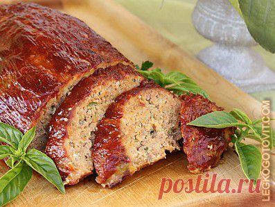 Рецепт: Рулета мясного - Фото-рецепты - Готовить легко!