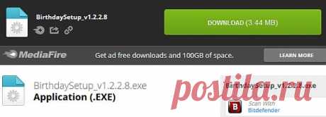 дни рождения,напоминалка на рабочий стол,
скачать здесь  https://www.mediafire.com/download/1o2chh6ep1jz6s8/BirthdaySetup_v1.2.2.8.exe  ЗДЕСЬ:Напоминалка,отправляются по СМС и E-mail(Регистрация в 1 клик) --- https://zapomni.li/