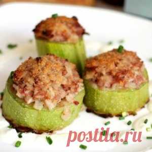 РАЗРЕШЕНО ХУДЕЮЩИМ. Фаршированные кабачки в духовке