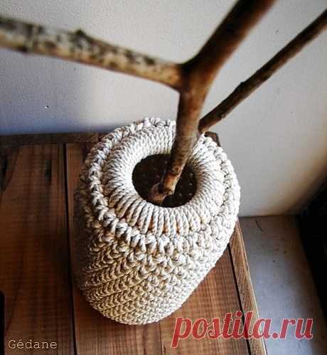 DIY / ваза крюк / Переработка &quot;- Счастье блог на Gedane
