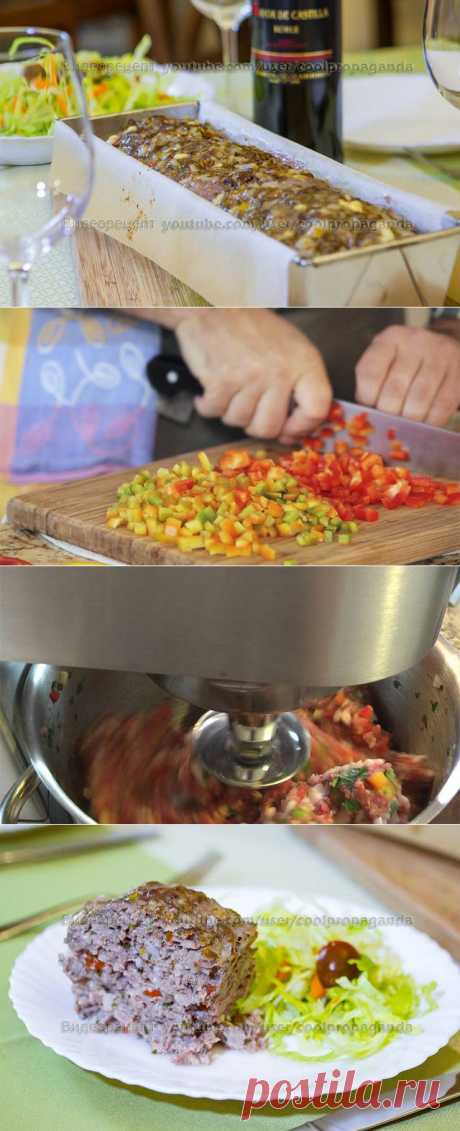 ORDNUNG MUSS SEIN! Мясной рулет на немецкий лад