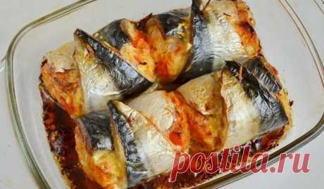 Рулеты из скумбрии с сыром и овощами. Объедение! — Мир интересного