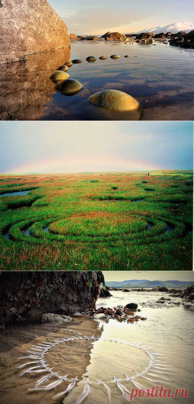 Невероятные художественные инсталляции в ирландских пейзажах от Джерри Барри | Newpix.ru - позитивный интернет-журнал