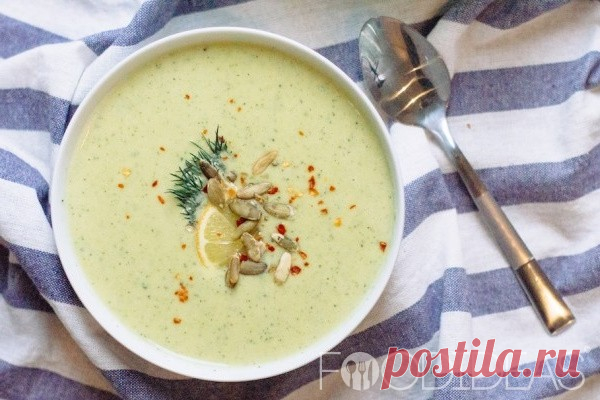 Кабачковый крем-суп - рецепт приготовления с фото