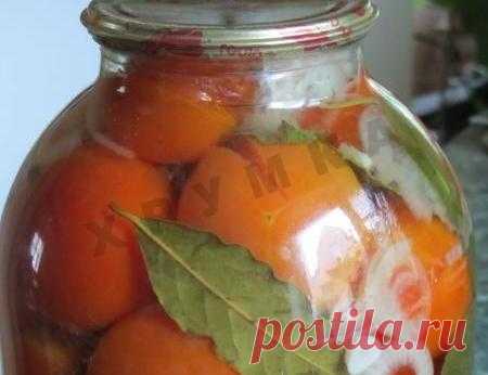 Консервированные маринованные помидоры с чесноком на зиму и 15 похожих рецептов: пошаговые фото, калорийность, отзывы