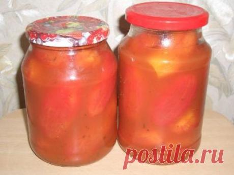 Венгерские помидорки, очищенные в собственном соку : Помидоры