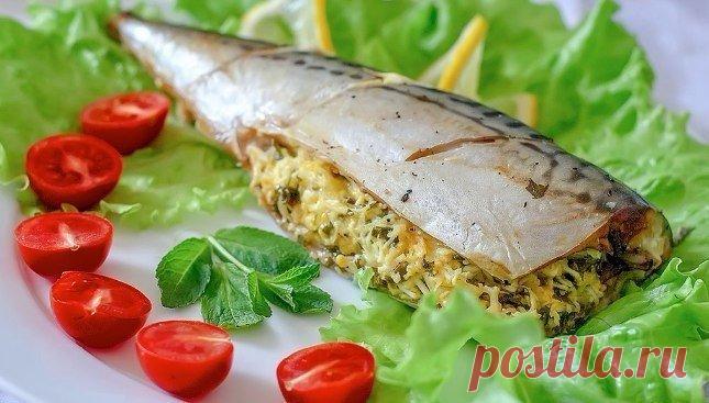 Скумбрия, фаршированная яйцом и сыром. 2 бесподобных рецепта!!!