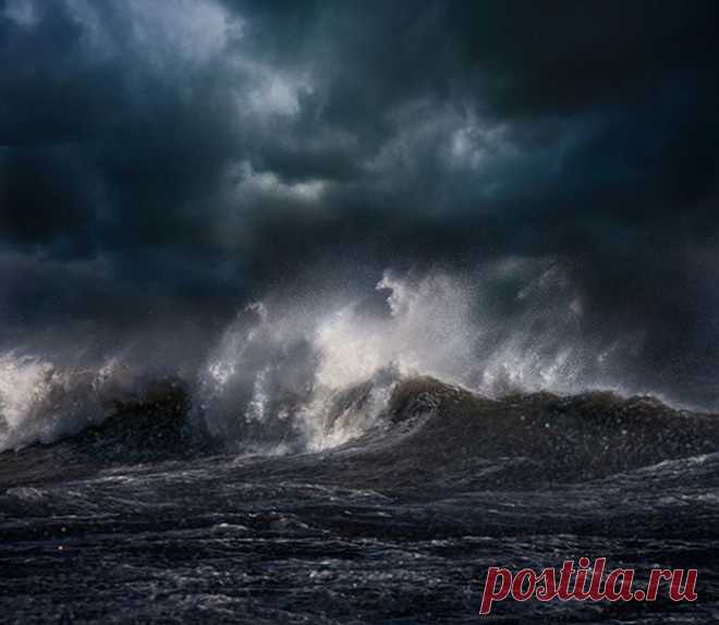 Морская стихия… Настоящие шторма в океане от Далтона Портелла (Dalton Portella) — Фотоискусство