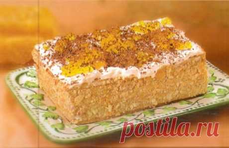 Торт Рыжик - Рецепты русской кухни