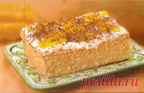 Торт Рыжик - Рецепты русской кухни