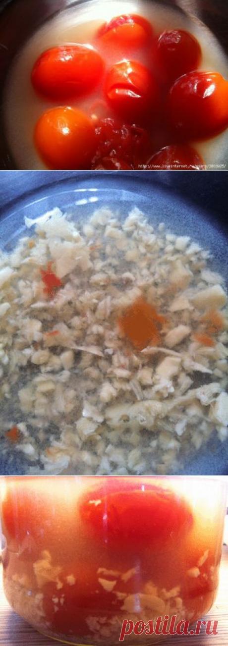 Бабушкины помидорчики с чесночком: попробовав ЭТИ, вы никогда не будете есть другие!.