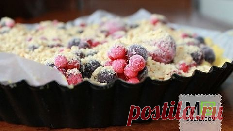 Ягодный кукурузный пирог - кулинарный рецепт. Миллион Меню