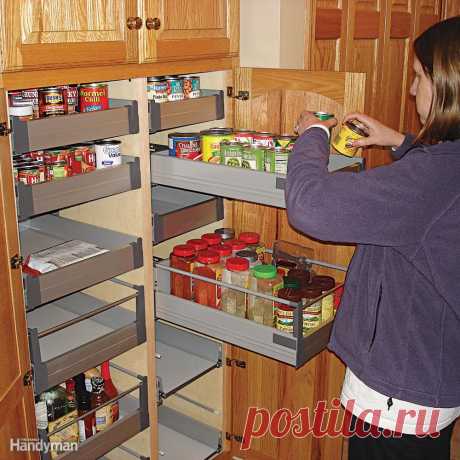7 Roll-Out Cabinet Drawers You Can Build Yourself | Family Handyman