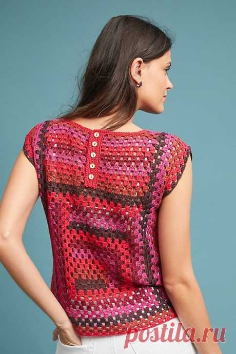 6 способов и 40 вариантов оформить рукав для летней вязаной кофточки или топика | Нескучное вязание в нескучном саду | Дзен