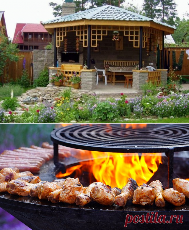 Как сделать барбекю на садовом участке. Солнце, дача, шашлыки… Вот и все, что нужно для отличного летнего отдыха, особенно когда границы закрыты, а на доступных курортах чересчур много людей.

Для того чтобы приготовление шашлыков на мангале или мяса, колбасок и овощей на гриле превратилось в приятный и комфортный процесс, можно организовать на участке специальную зону, предназначенную для готовки на огне.