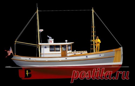 Trawler com motor de centro - Sockeye 45 - Devlin