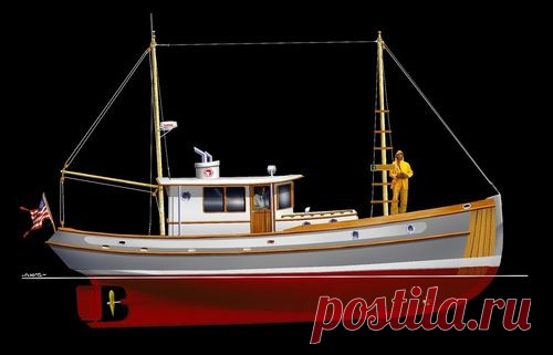Trawler com motor de centro - Sockeye 45 - Devlin