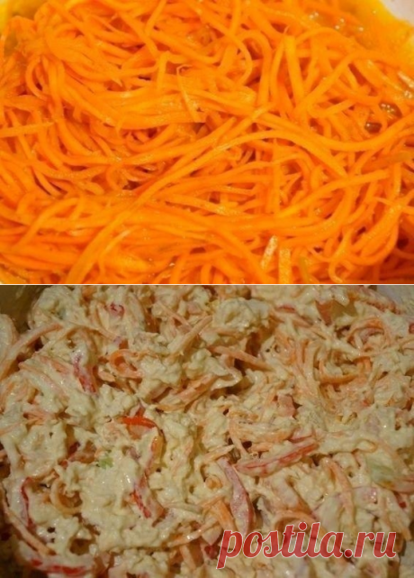 Как приготовить салат с курицей и морковью по-корейски  - рецепт, ингридиенты и фотографии