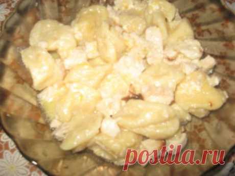 галушки с мясом | 4vkusa.ru