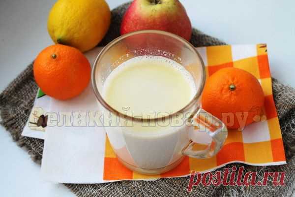 Тёплое молоко с маслом и мёдом – лечим горло и избавляемся от кашля народными средствами.