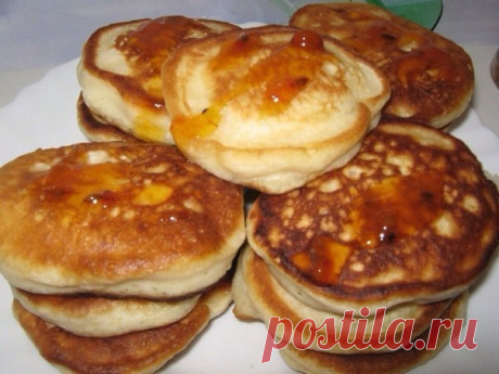 Пышные оладушки