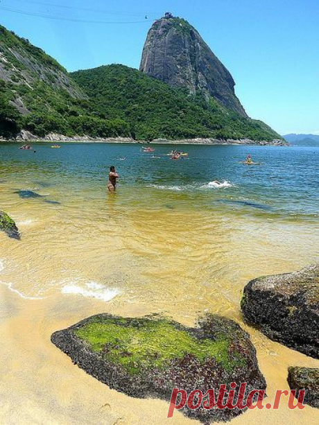 Praia Vermelha, Rio de Janeiro, Brasil,  flickr от Quasebart   |  Пин от пользователя Mar de Janeiro на доске Rio de Janeiro