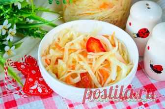 Капуста маринованная быстрого приготовления с болгарским перцем 

По этому рецепту получается безумно вкусная и хрустящая маринованная капуста с болгарским перцем быстрого приготовления. Некоторые хозяйки привыкли мариновать капусту с луком, но с чесноком получает…